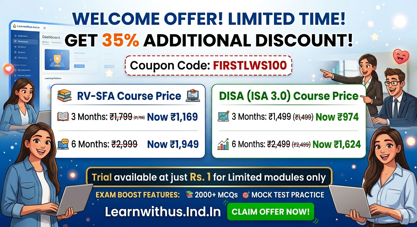 LearnWithUs — Special Offer on CA Courses & Excel Tools